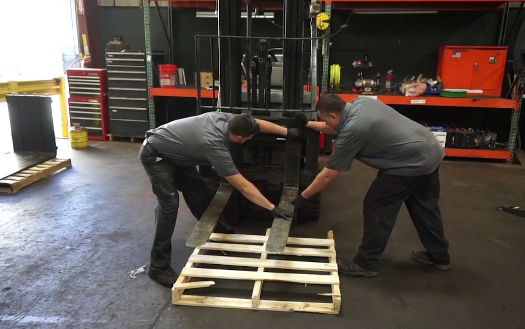 forklift fork replacement