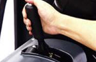 forklift parking brake